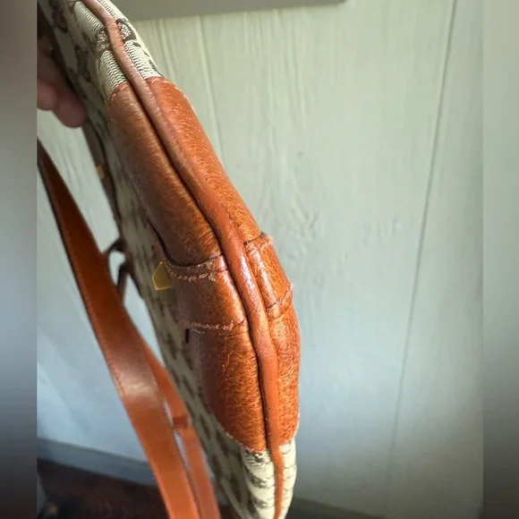 Gucci GG Monogram Canvas/ Leather Studded Crossbody - Picture 6 of 15